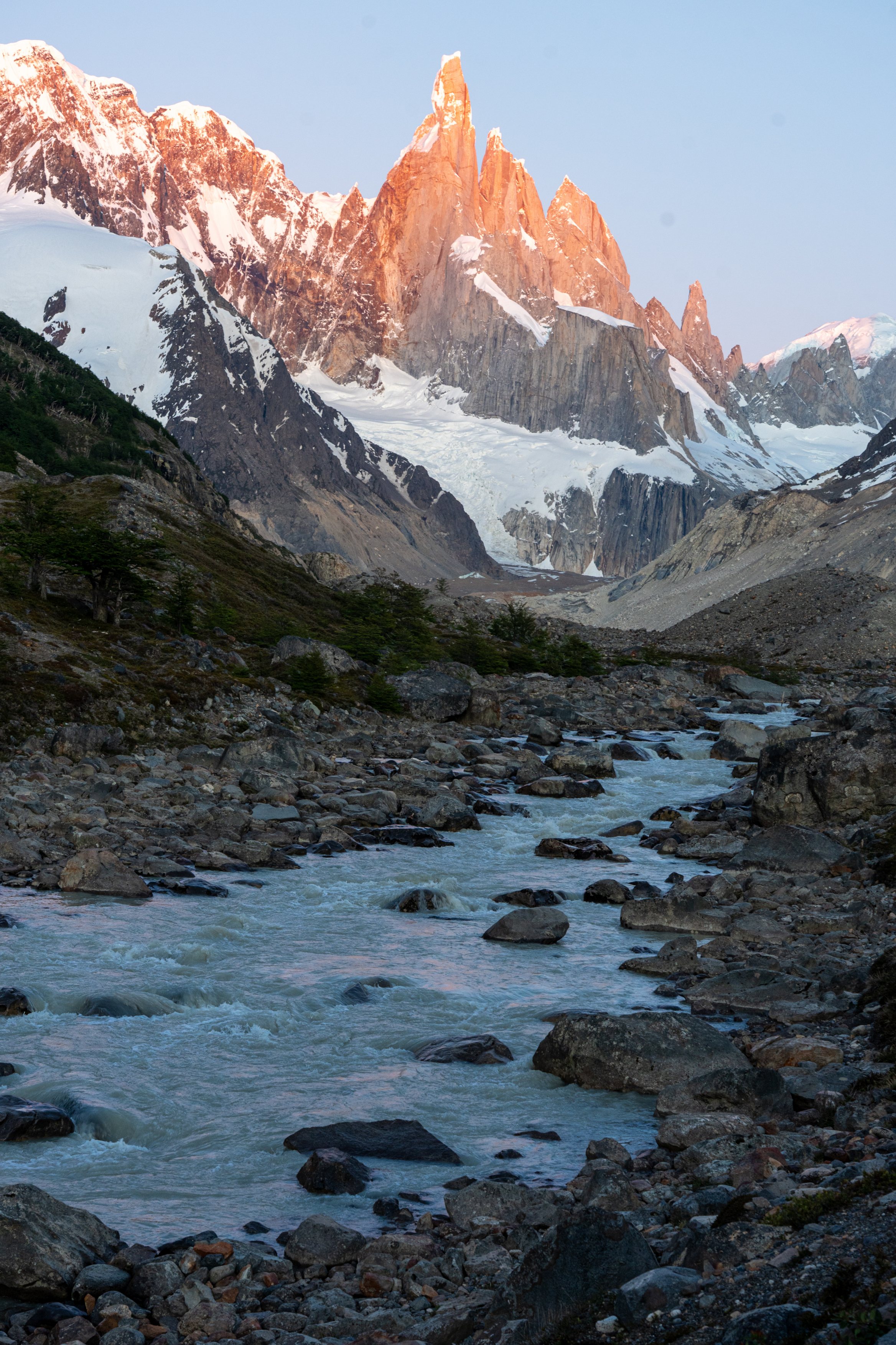 Cerro Torre and Rio Fitzroy