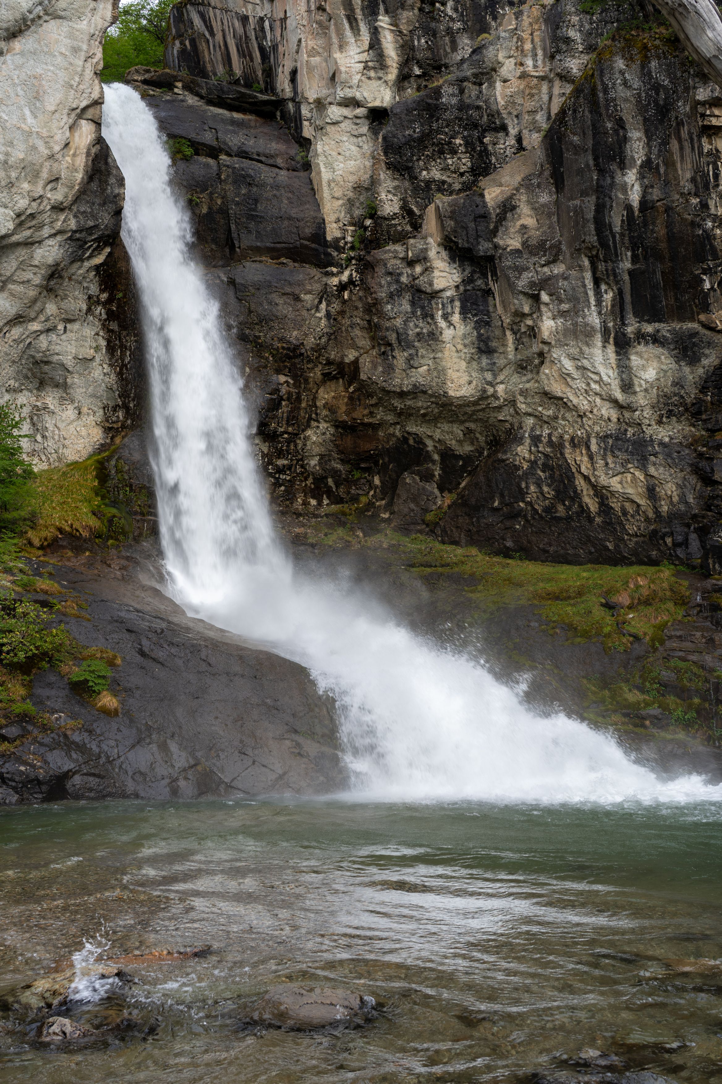 Waterfall and river Chorillo del Salto